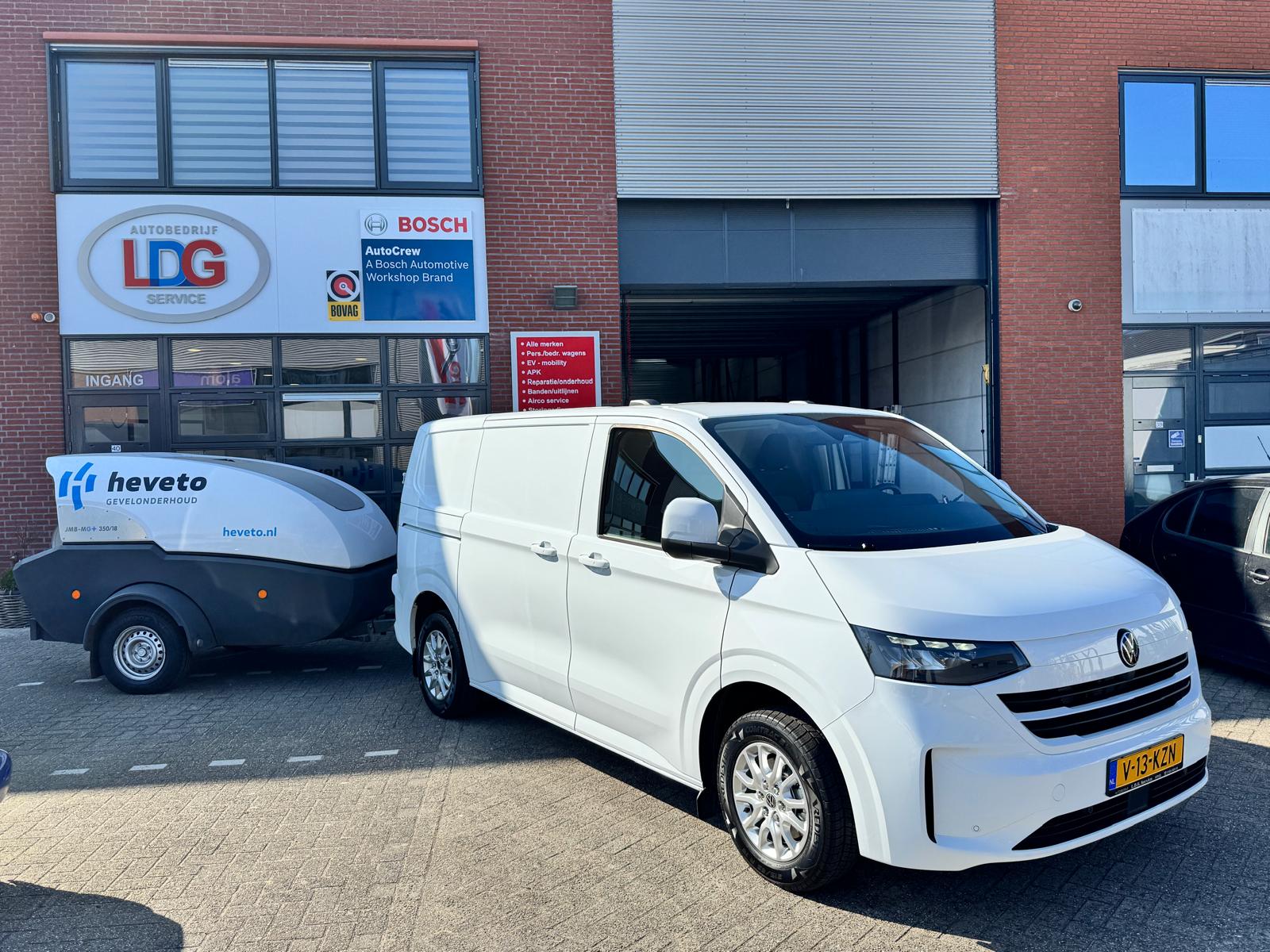 Aflevering Transporter Heveto